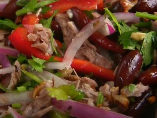 Салат: скрин с видео