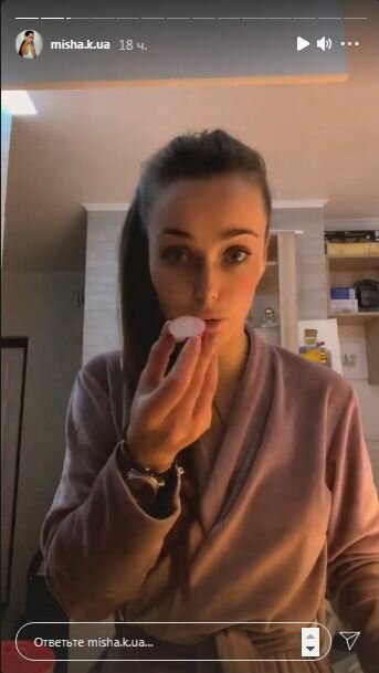 Сторіз Ксенії Мішиної