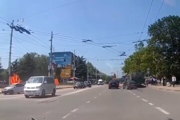 дороги в Украине, иллюстративное фото, скриншот с видео