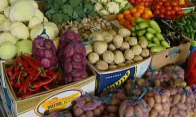 Продукти, овочі