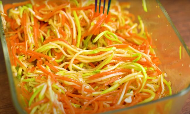 Кабачки по-корейськи