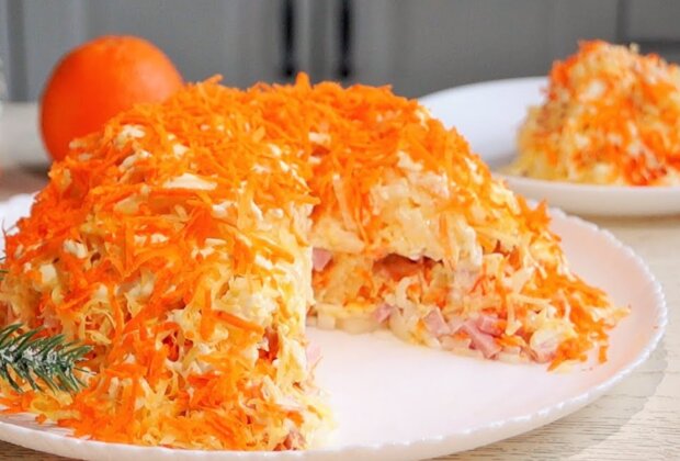 Шаровий салат "Французький", кадр з відео