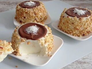 Десерт "Зимові шапки", кадр з відео