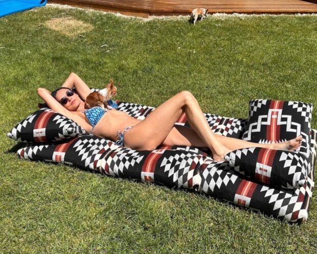 Скрин публикации Деми Мур