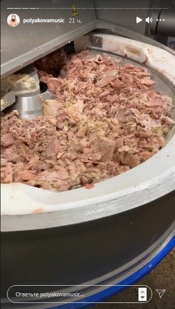 Сторіз Олі Полякової