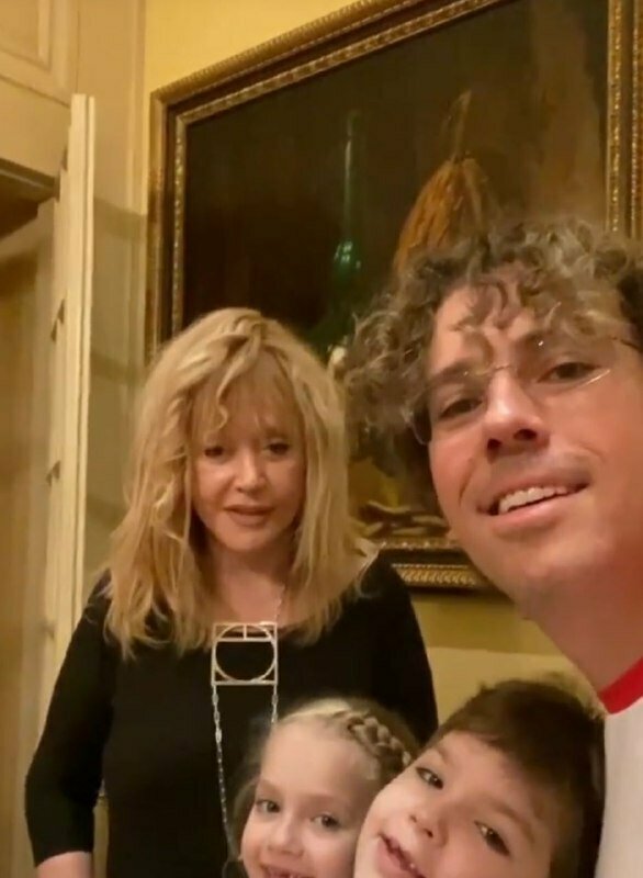 Алла Пугачова та Максим Галкін на дні народження дітей