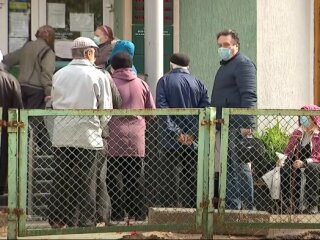 Пенсионеры, скриншот с видео