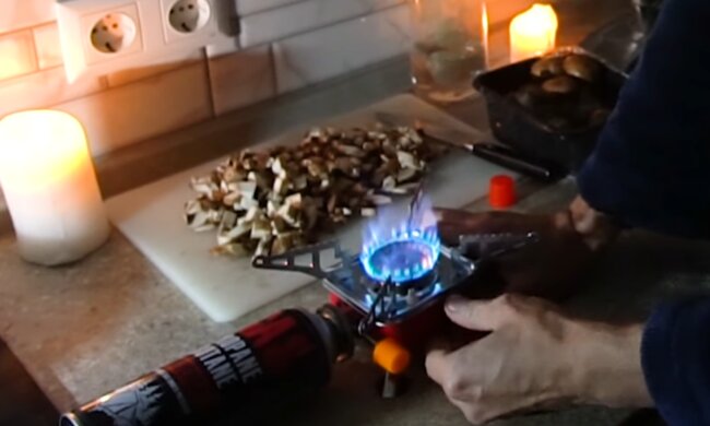 Отключения света и газа