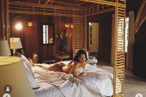 Скрин публикации Кендалл Дженнер