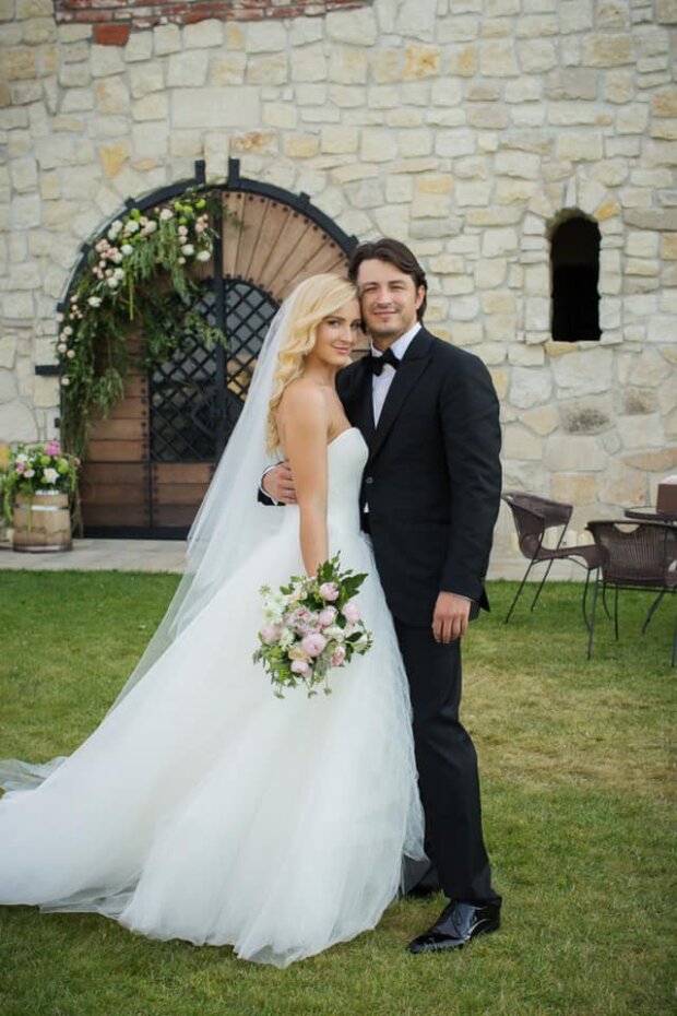 Весільне фото Сергія Притули та Катерини Сопельник