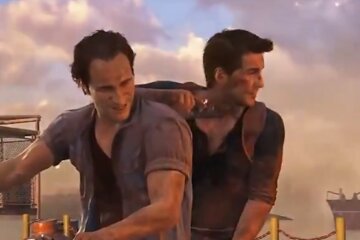 Uncharted 4 \\ кадр з гри
