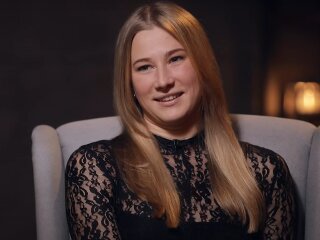 Катерина Нікітіна, кадр з інтерв'ю