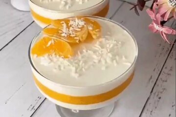 Мандариновый десерт, скриншот из видео