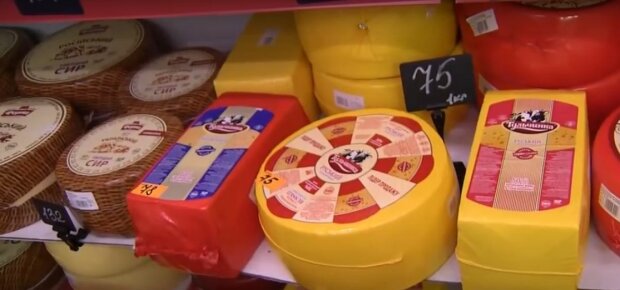 Цены на сыр в Украине