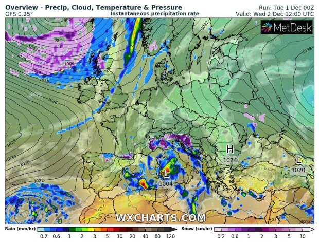 Погода, фото facebook Наталки Діденко