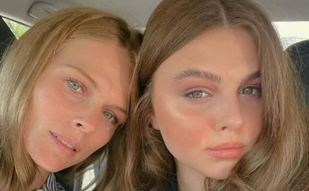 Ольга Фреймут та її дочка Злата: скрін з Instagram