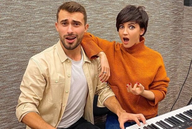 Оля Цибульская и Олександр Прохоров