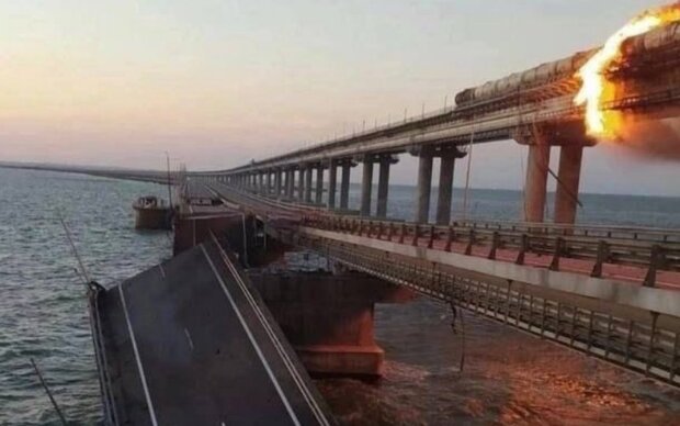 Крымский мост, фото из соцсетей