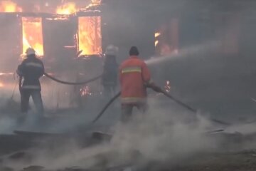 Пожежа в Дніпропетровській області