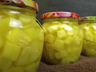 Кабачки "ананасы" на зиму