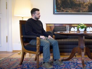 Володимир Зеленський у Німеччині, фото: Офіс Президента