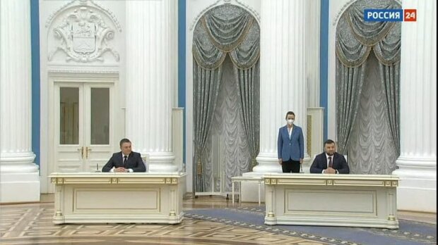 Пушилін і Пасічник у Кремлі