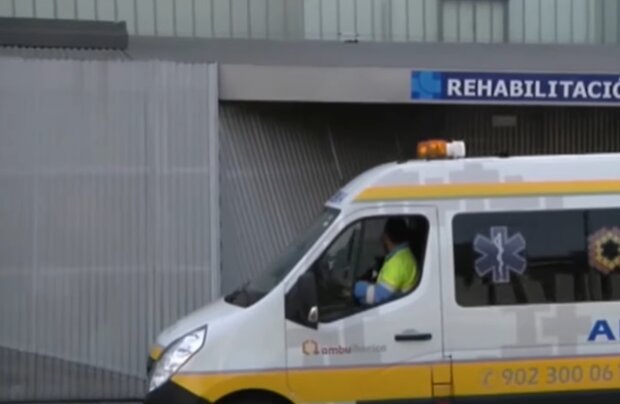 Швидка допомога в Іспанії, кадр з відео