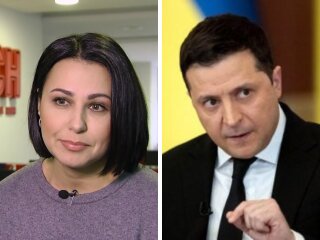 Владимир Зеленский и Наталья Мосейчук
