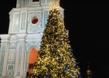 Головна ялинка країни: скрін з відео
