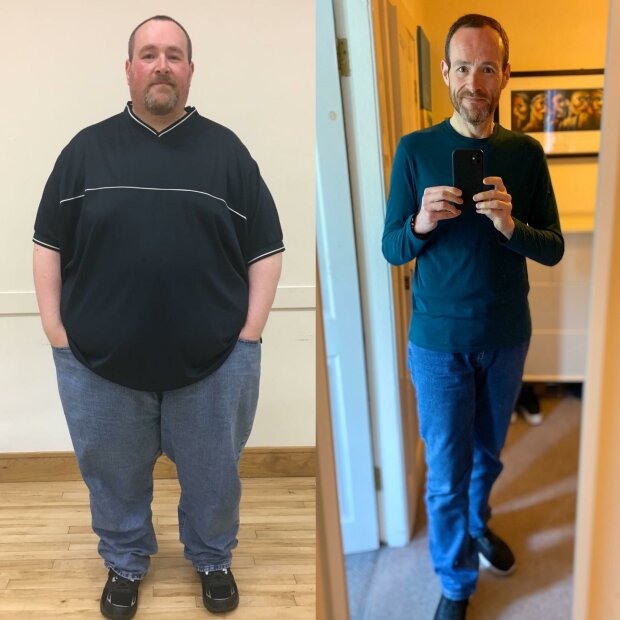 236-кілограмовий чоловік вирішив змінити своє життя