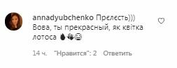 Комментарии на пост Владимира Дантеса в Instagram