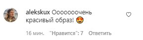 Коментарі зі сторінки Насті Каменських в Instagram