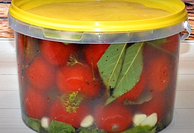 Квашені помідори, кадр з відео