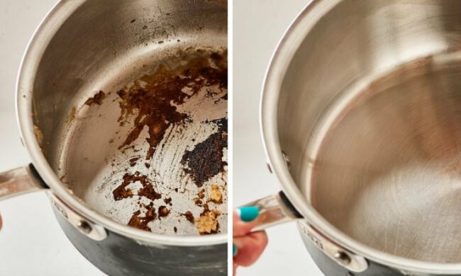 Як вичистити безнадійно пригорілий посуд