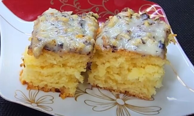 Горіховий пиріг, кадр з відео