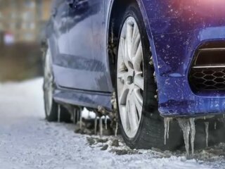 Прогрев авто зимой: скрин с видео