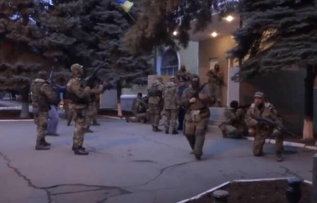 захоплення бойовиками "ДНР" райвідділку у Краматорську