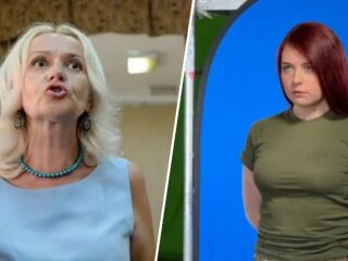 Ірина Фаріон та Пташка, кадри з відео