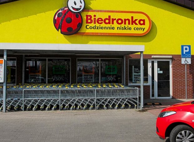 Супермаркет Biedronka, фото із соцмереж