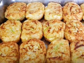 Кабачковые котлеты, кадр из видео