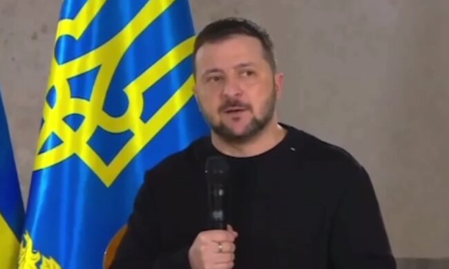 Володимир Зеленський: скрін з відео