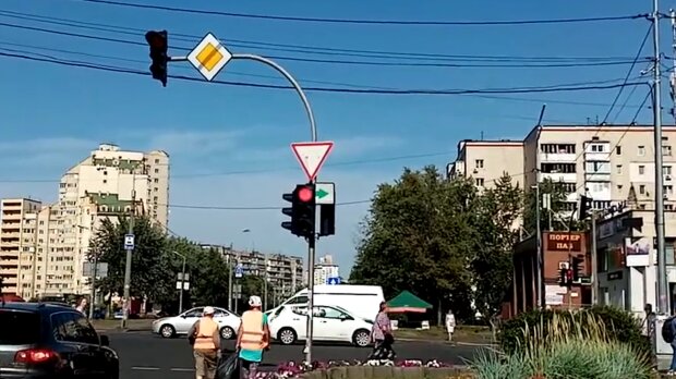 Авто, дорога, светофор