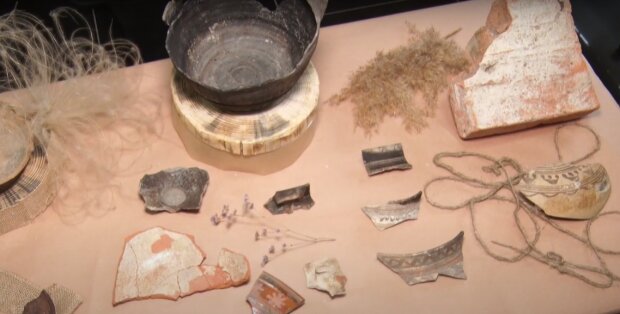 Археологические раскопки под Днепром