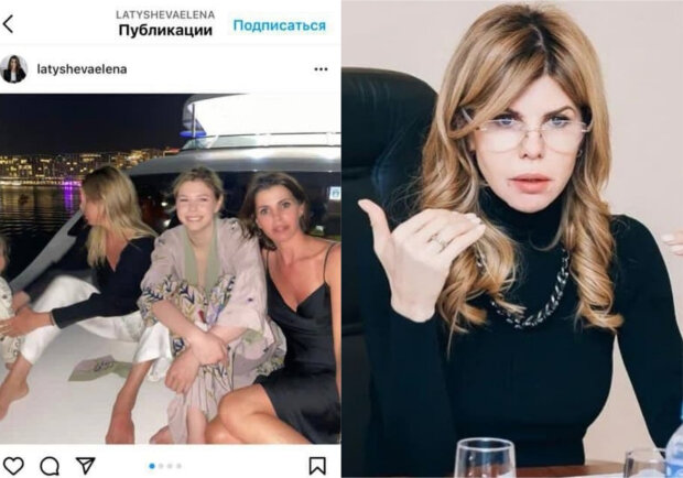 мер Липецька каталася на яхті запевняючи, що вона на роботі