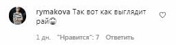 Коментарі на пост Віри Брежнєвої в Instagram