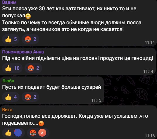 Коментарі українців