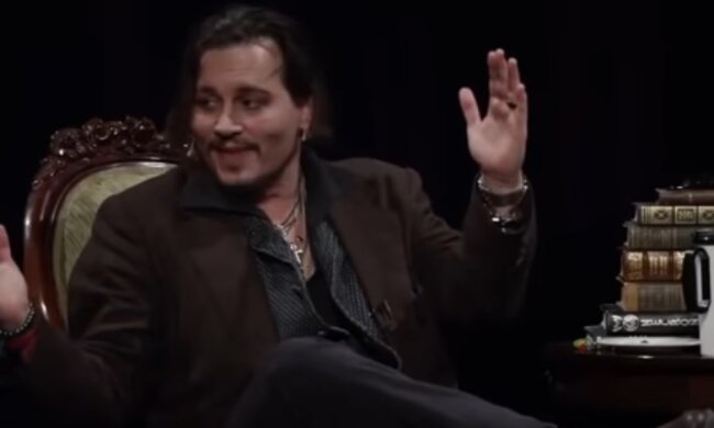 Джонні Депп. Фото: скріншот відео.