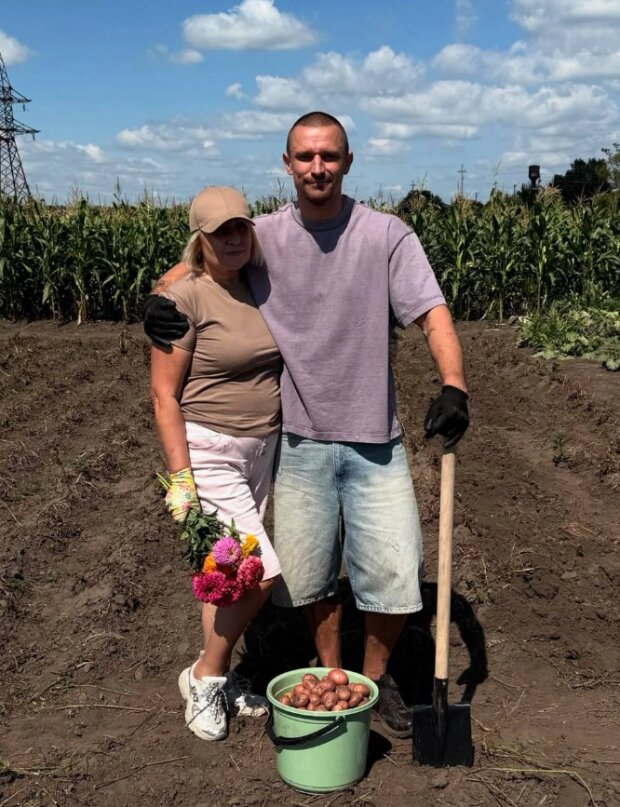 Тарас Цимбалюк із мамою