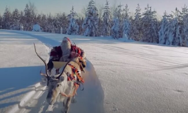 Санта Клаус. Фото: скріншот відео.