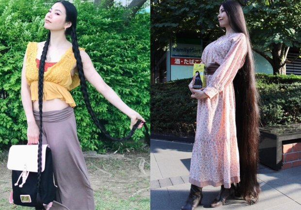 Девушка перестала стричься 15 лет назад